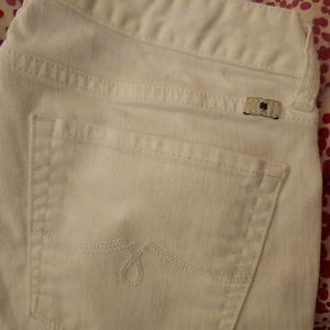 Lucky brand jeans white vintage,  great cond ..Lolita Skinny 4/27 A,